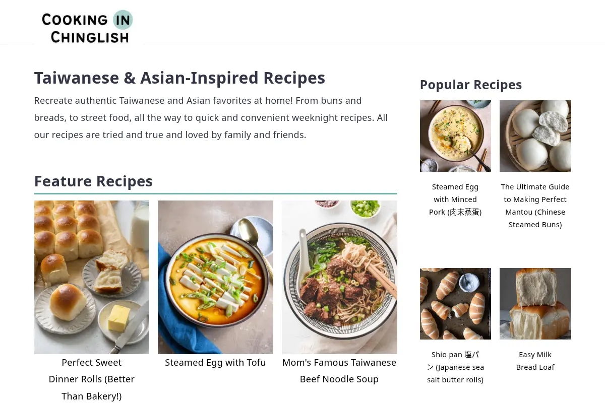 Cooking in Chinglish