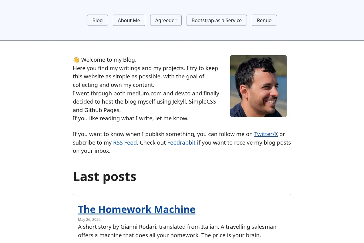 Alessandro Rodi’s Blog