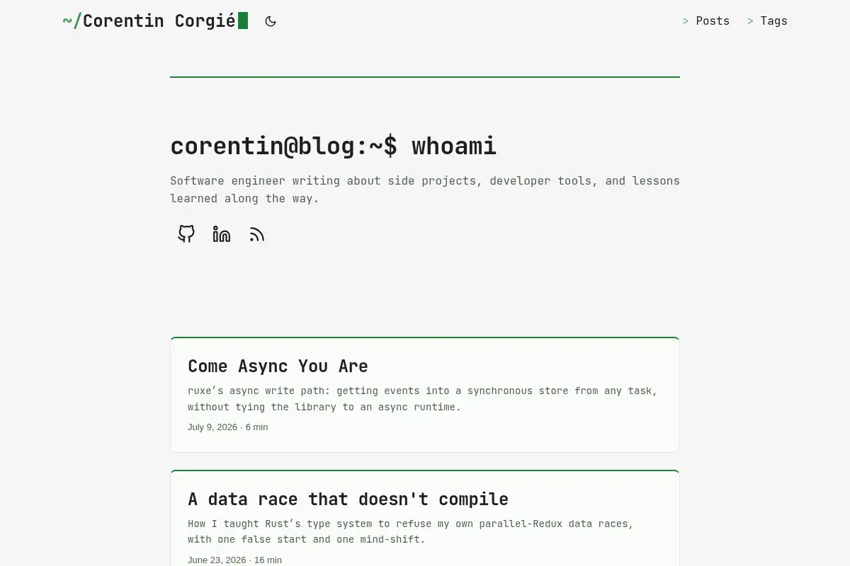 Corentin Corgié