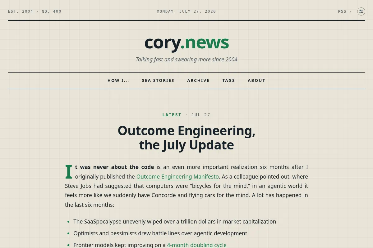 cory.news