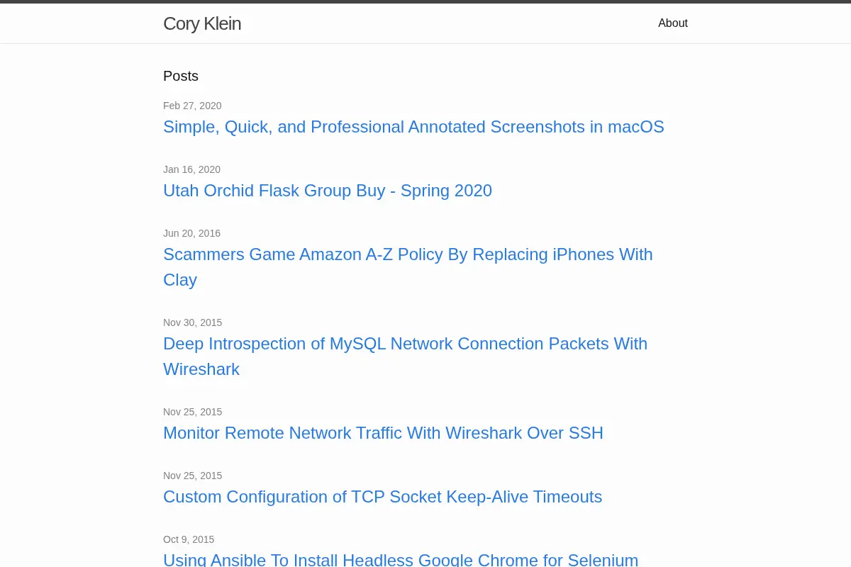 Cory Klein