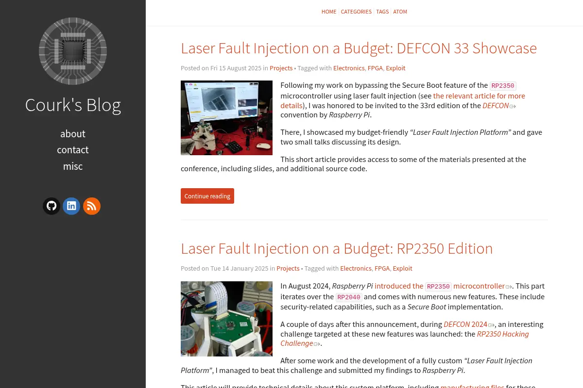 Courk's Blog