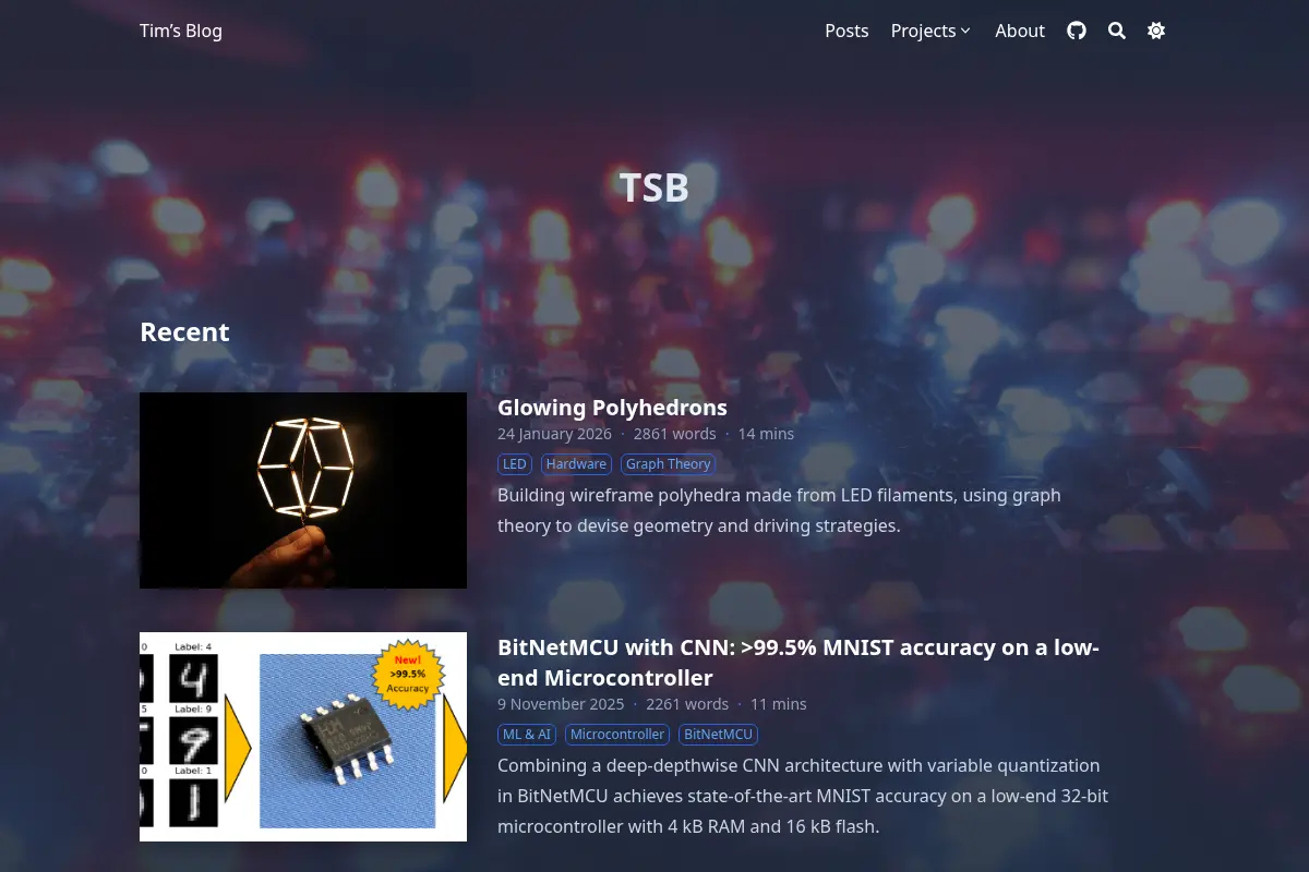 Tim's Blog