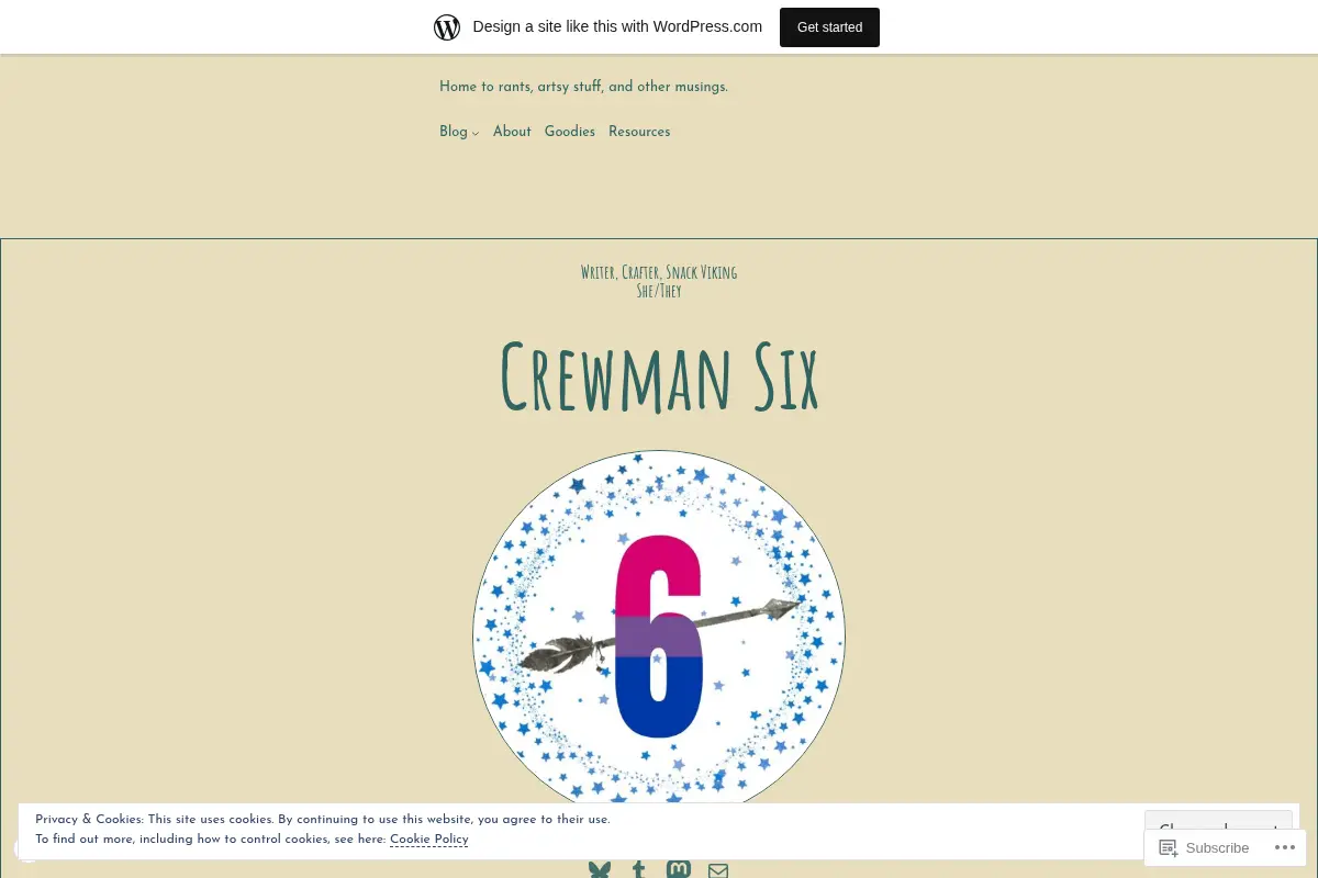 Crewman Six Rants – Home to rants, artsy stuff, and other musings.