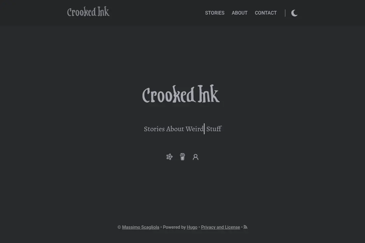 Crooked Ink - Stories About Weird Stuff