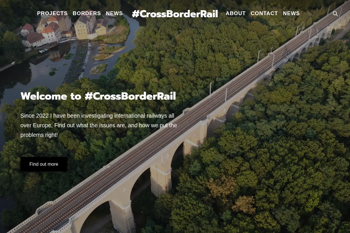 CrossBorderRail: Jon Worth's Railway Borders Project