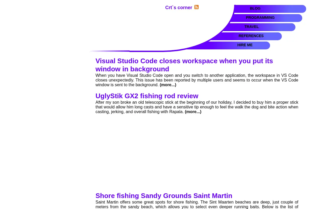 Welcome Crt`s website