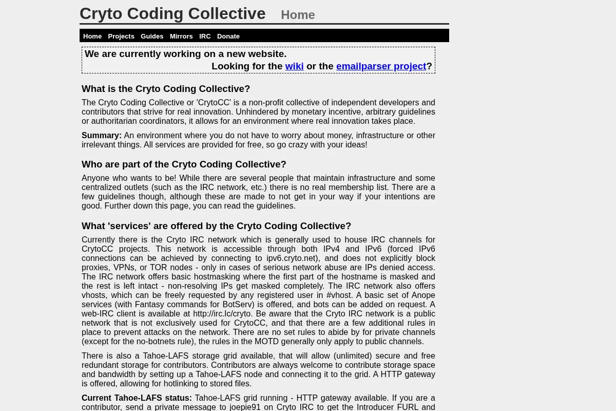 Cryto Coding Collective