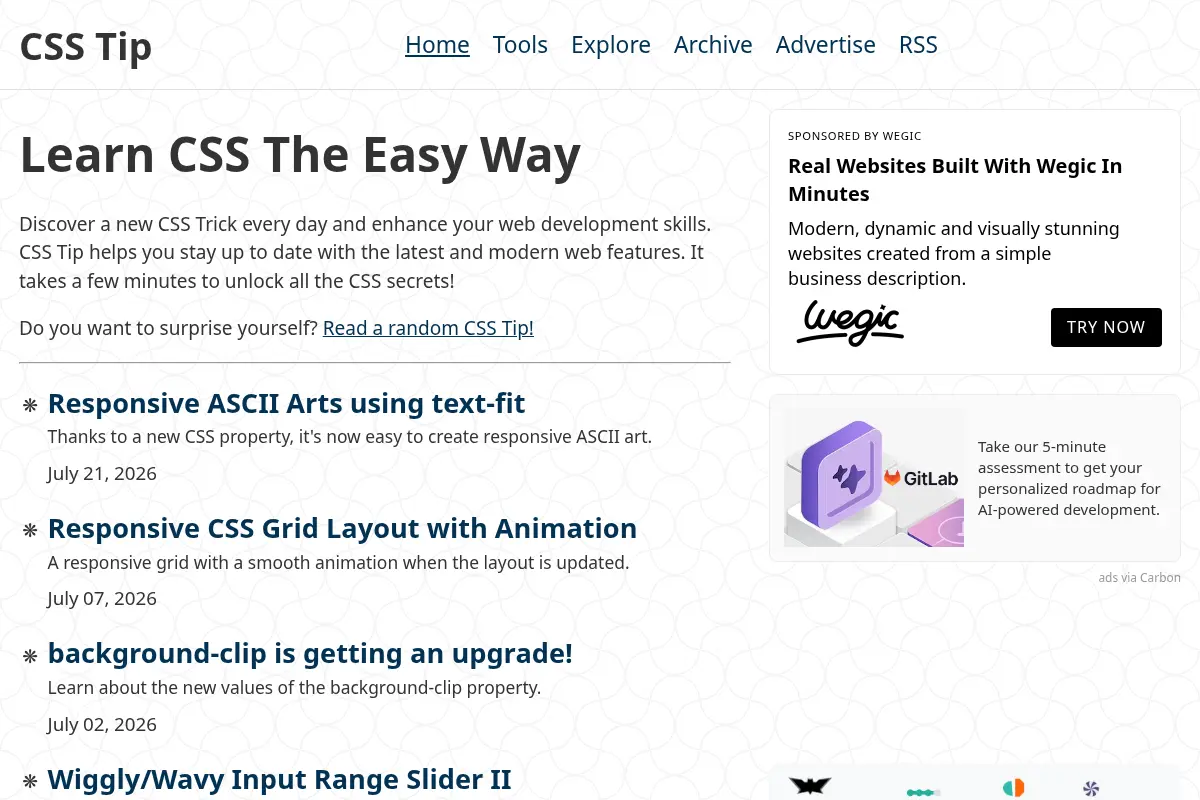 CSS Tip