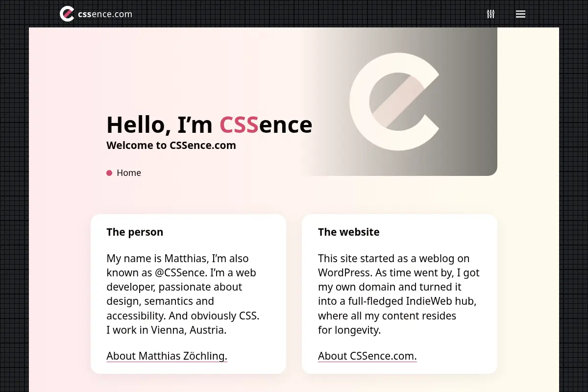 CSSence.com – The Essence of CSS