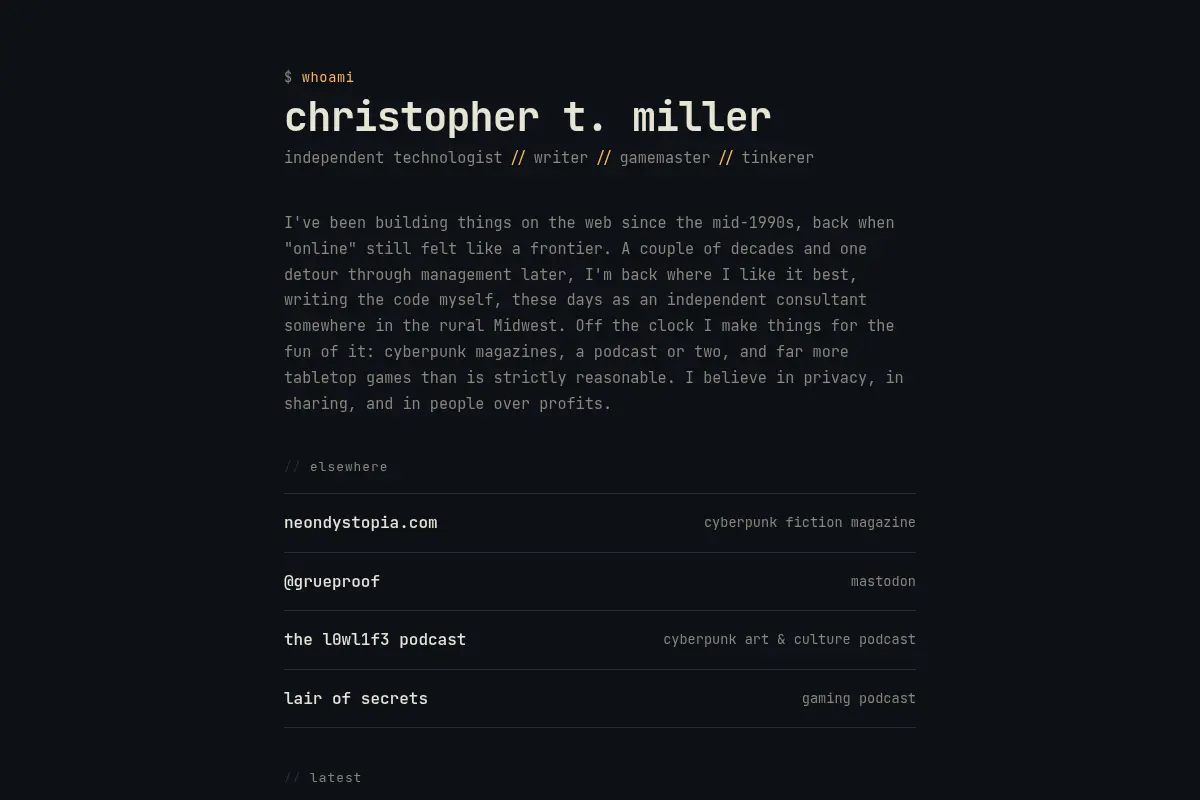 ctmiller.net