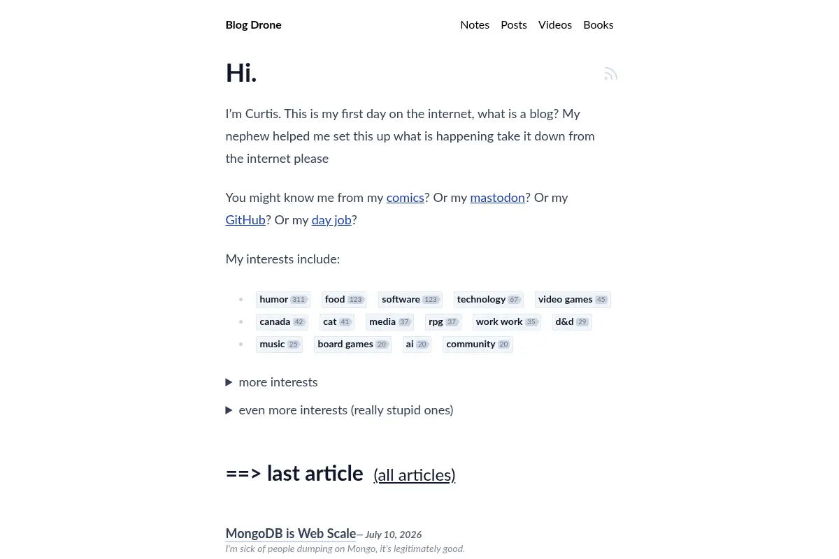 Blog Drone