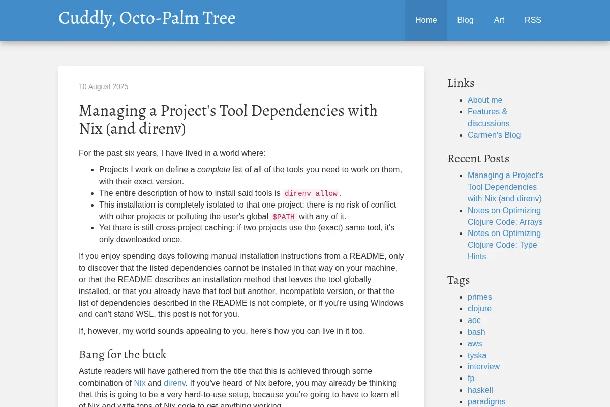 Cuddly, Octo-Palm Tree