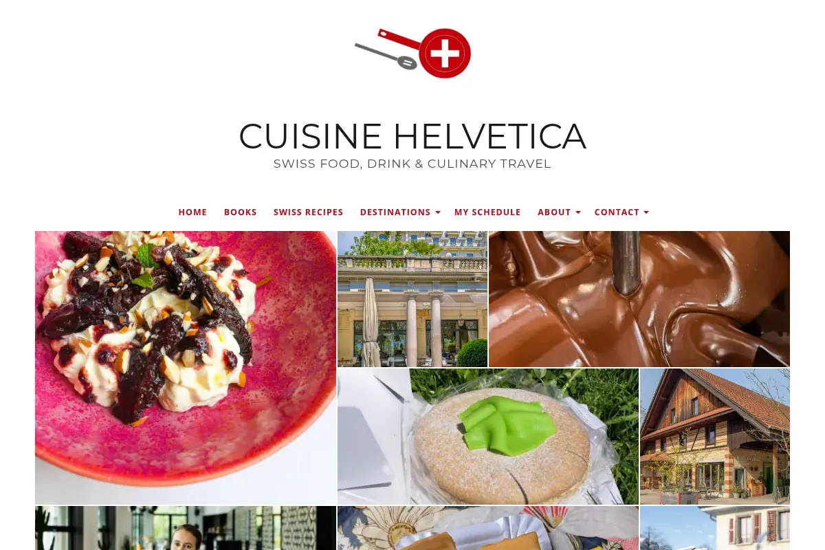 CUISINE HELVETICA – Swiss food, drink & culinary travel