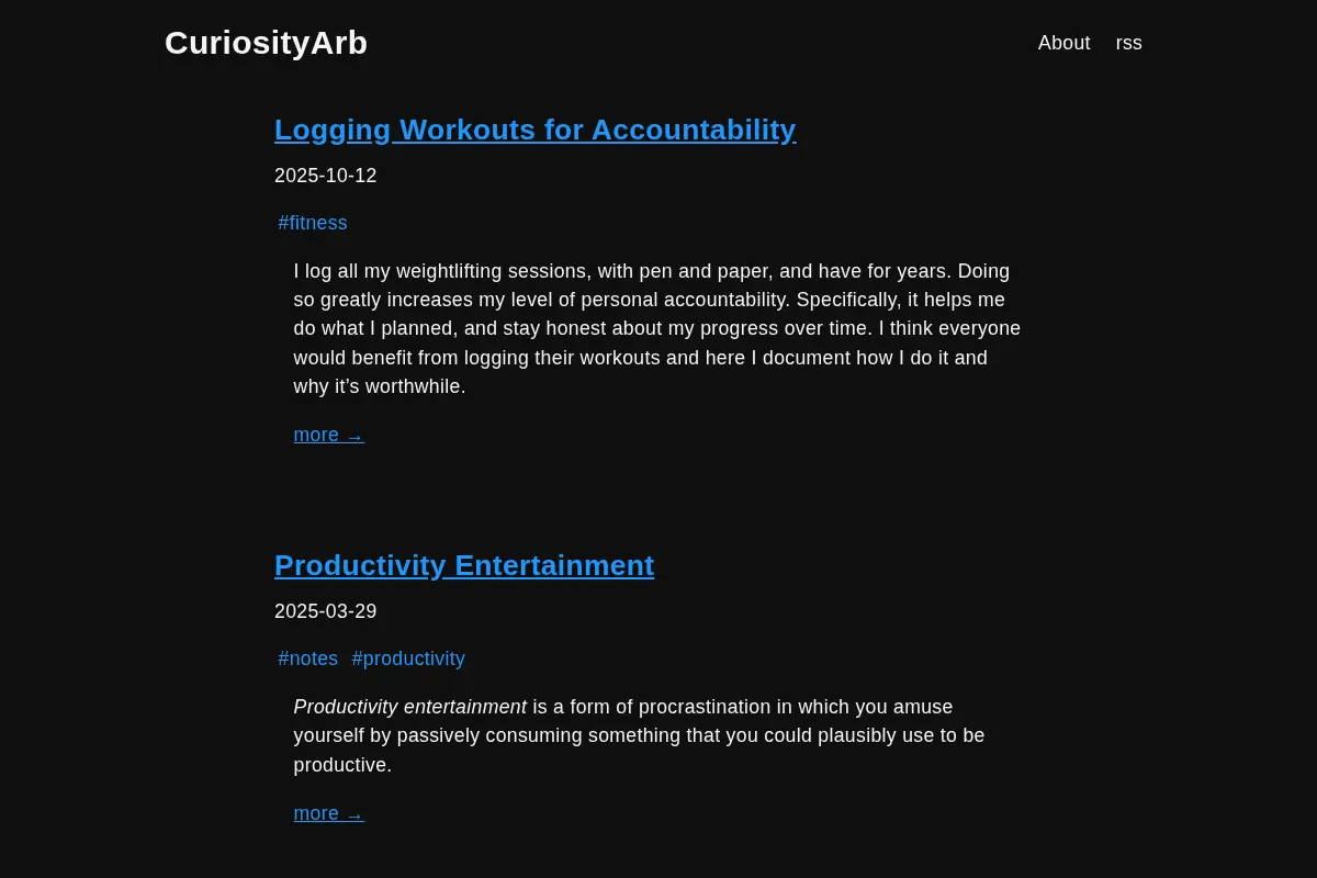 CuriosityArb