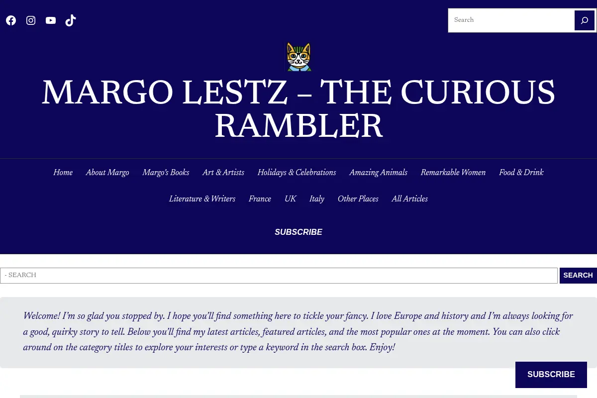 Margo Lestz - The Curious Rambler