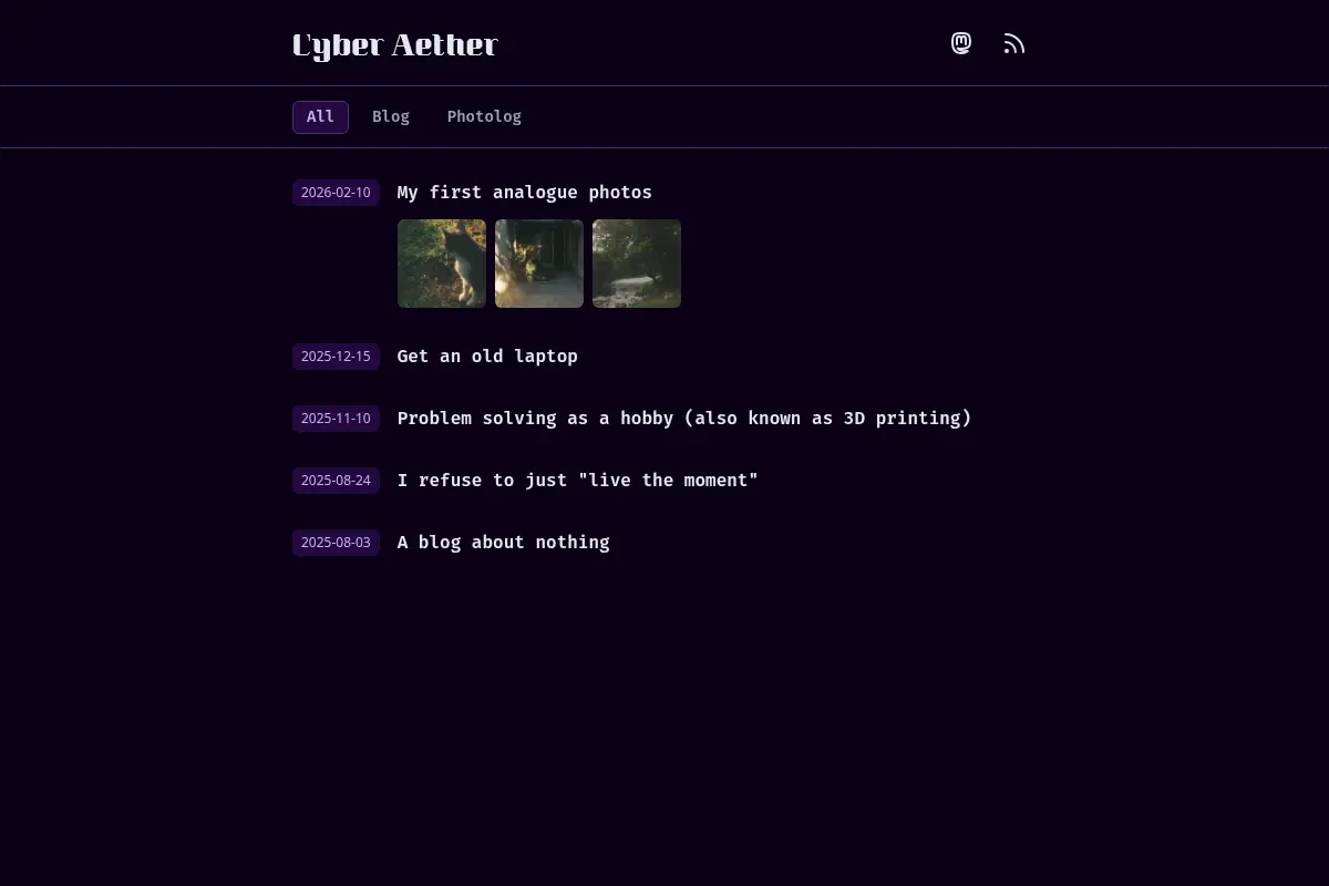 Cyber Aether