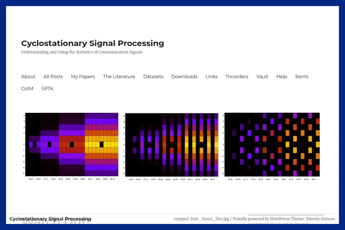 Cyclostationary Signal Processing