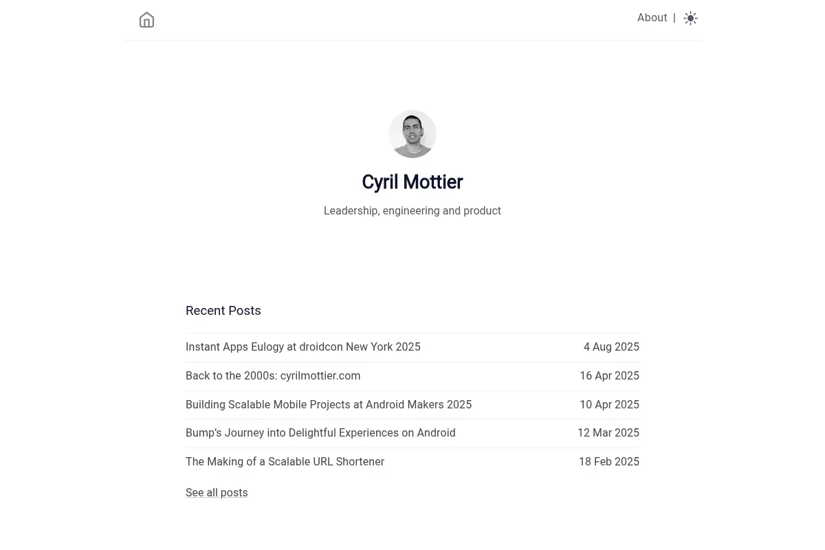 Cyril Mottier