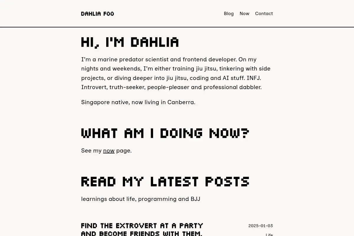 Dahlia Foo