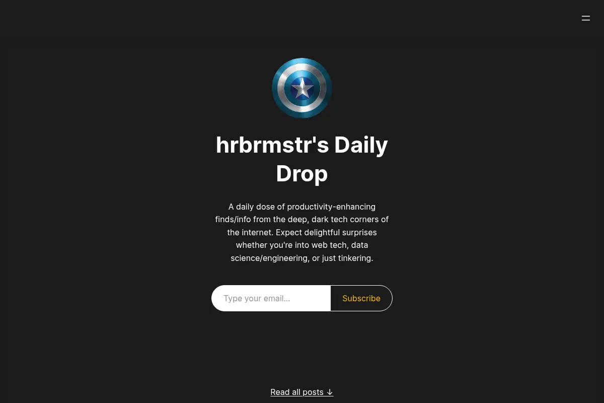hrbrmstr's Daily Drop