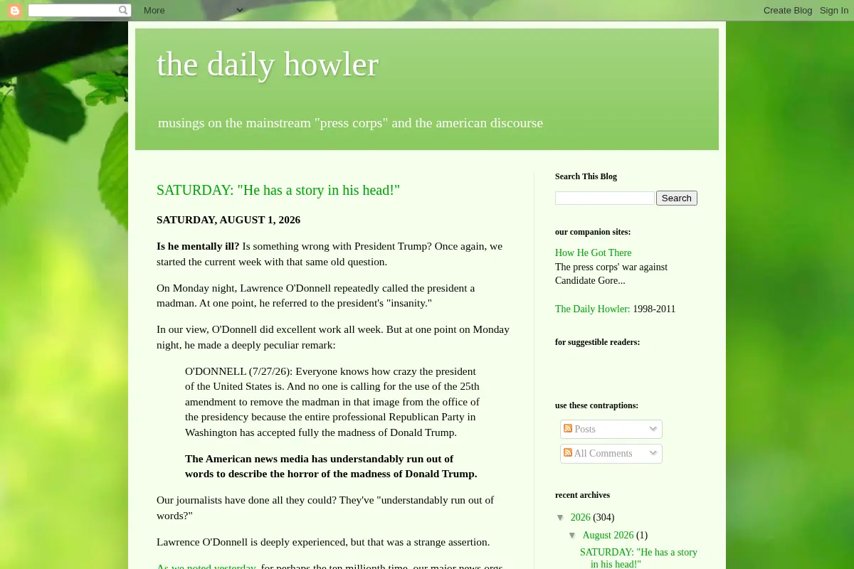 The Daily Howler
