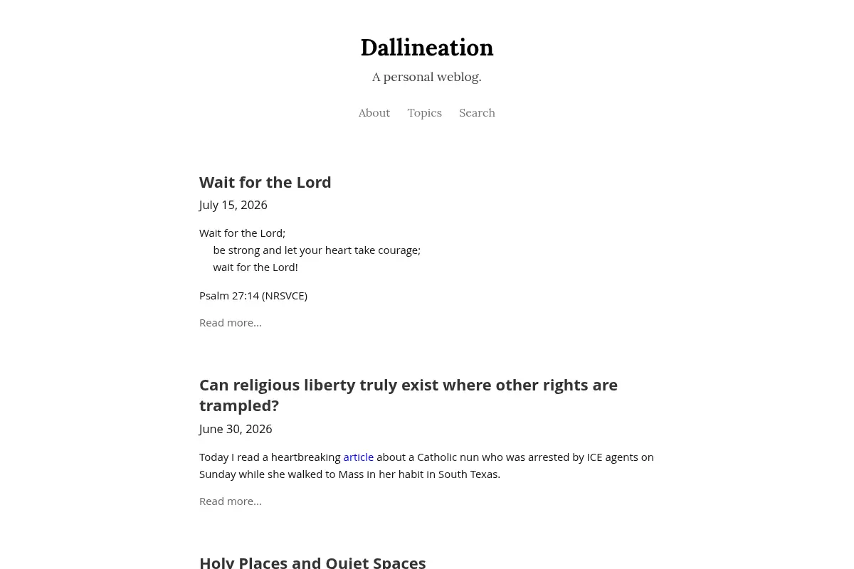 Dallineation