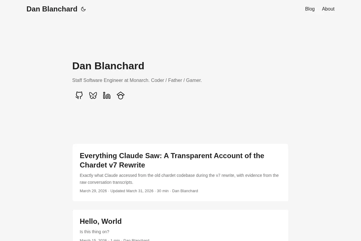 Dan Blanchard
