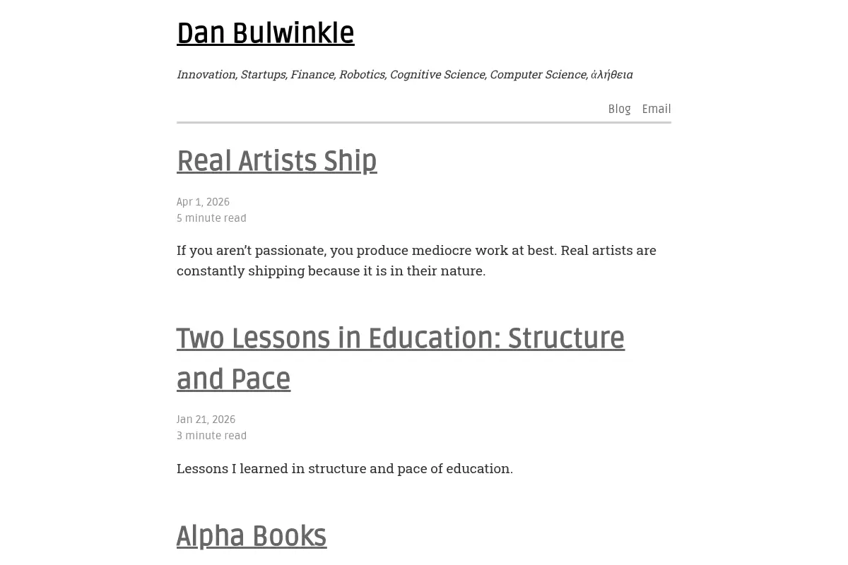 Dan Bulwinkle