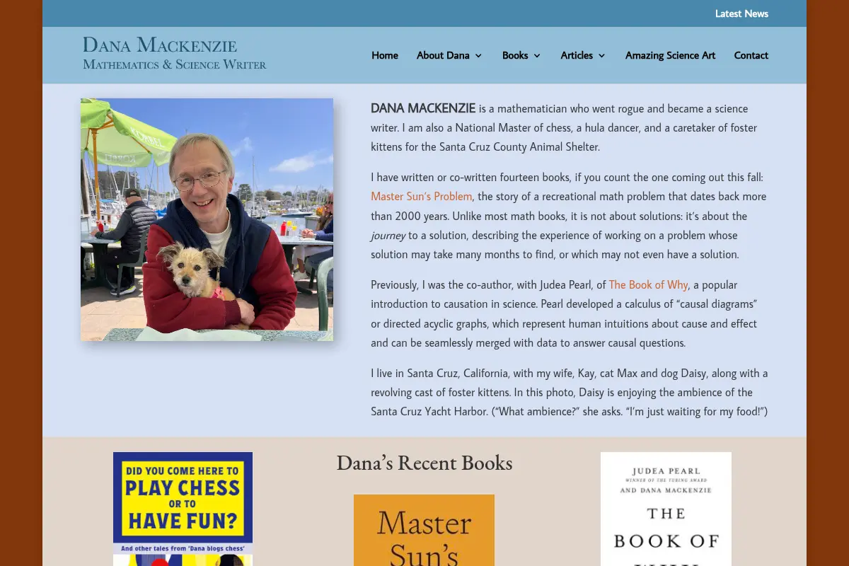 Dana Mackenzie | Freelance mathematics and science writer