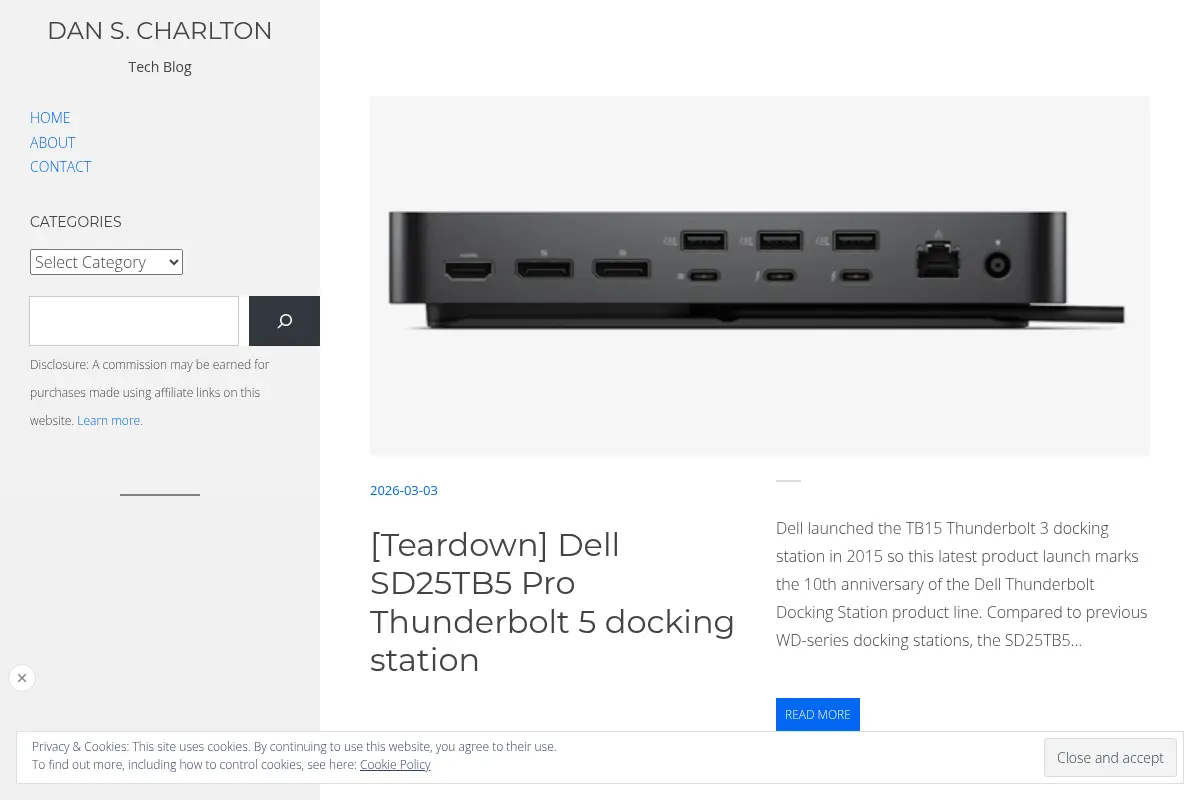 Dan S. Charlton – Tech Blog