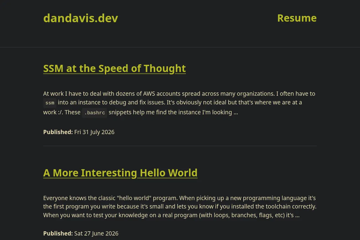 dandavis.dev