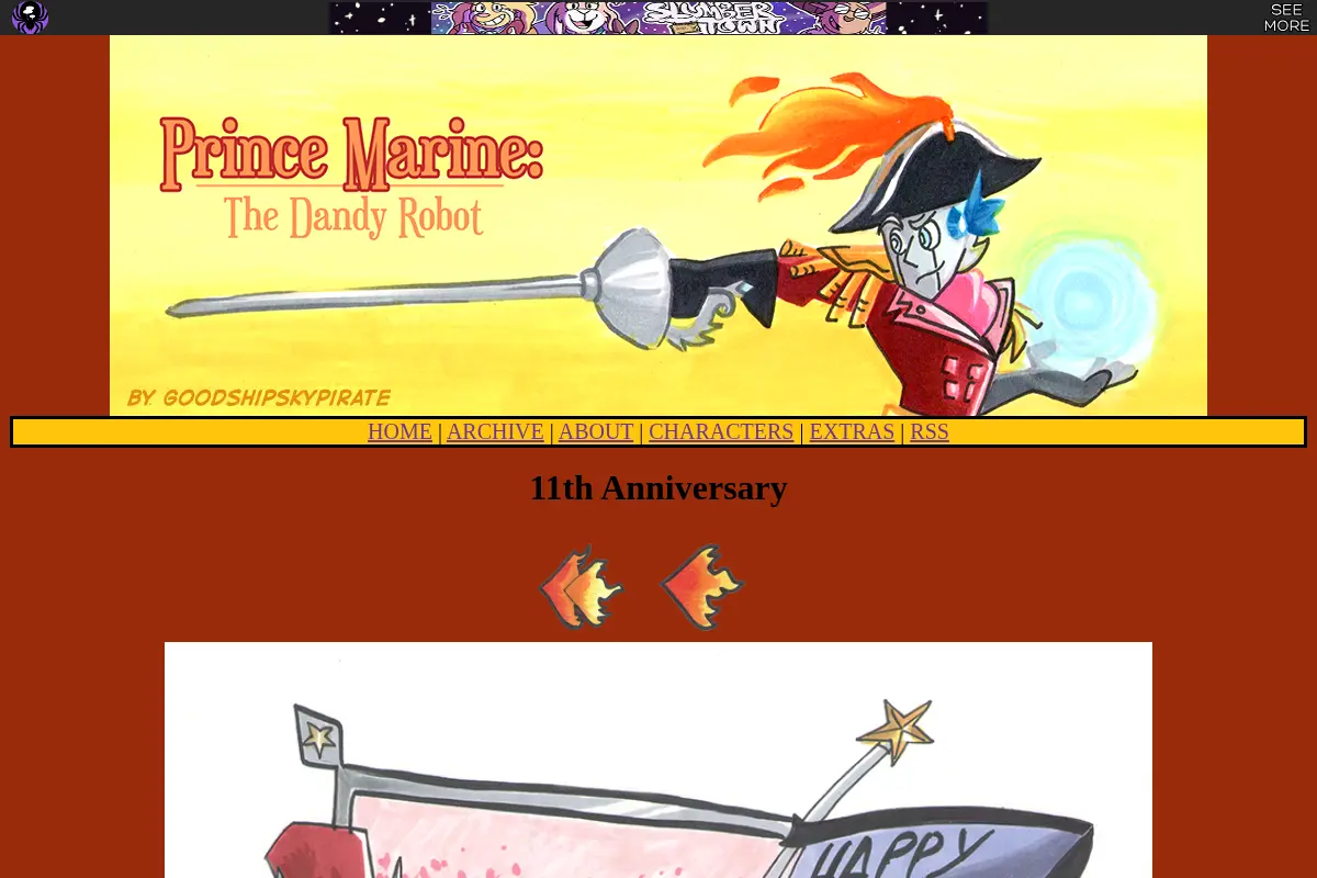 Prince Marine: The Dandy Robot