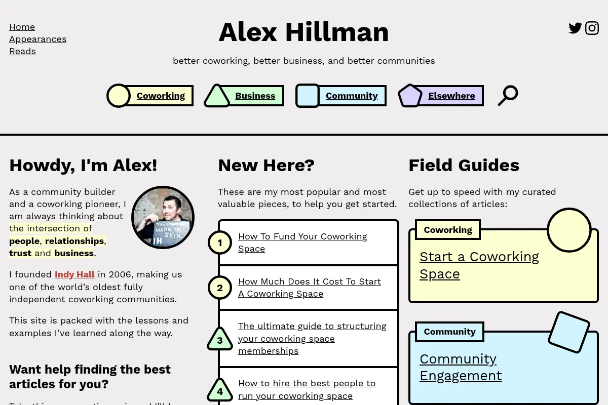 Alex Hillman | better coworking, better business, and better communities