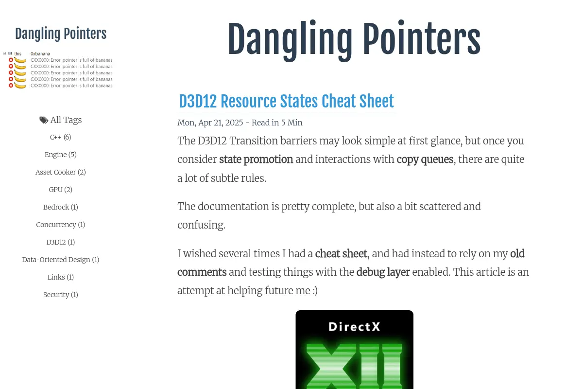 Dangling Pointers