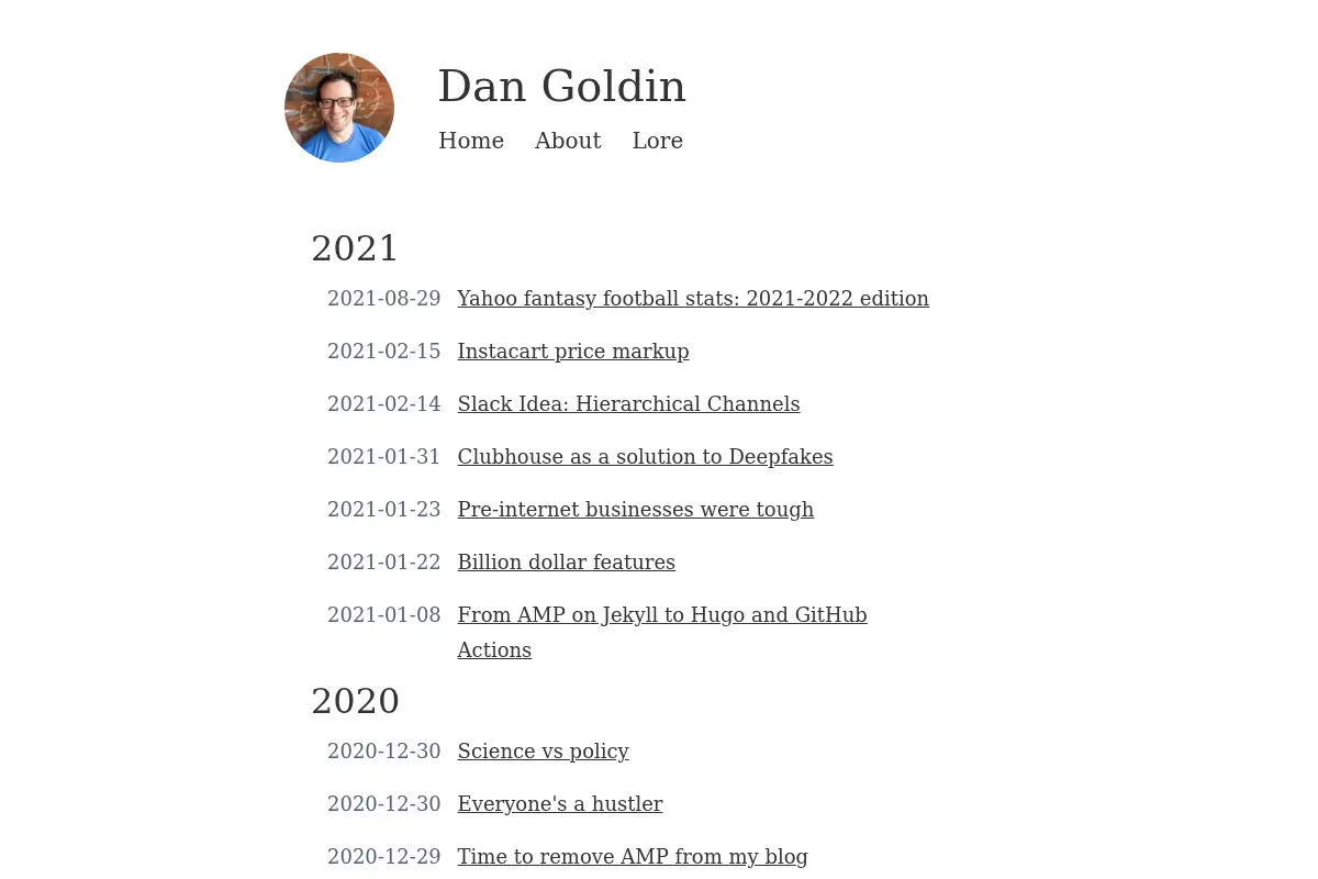 Dan Goldin
