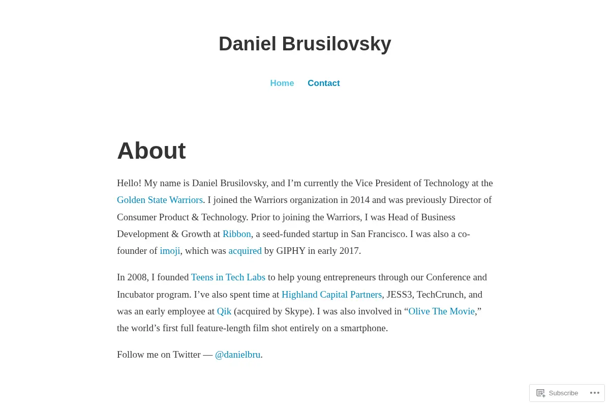 Daniel Brusilovsky