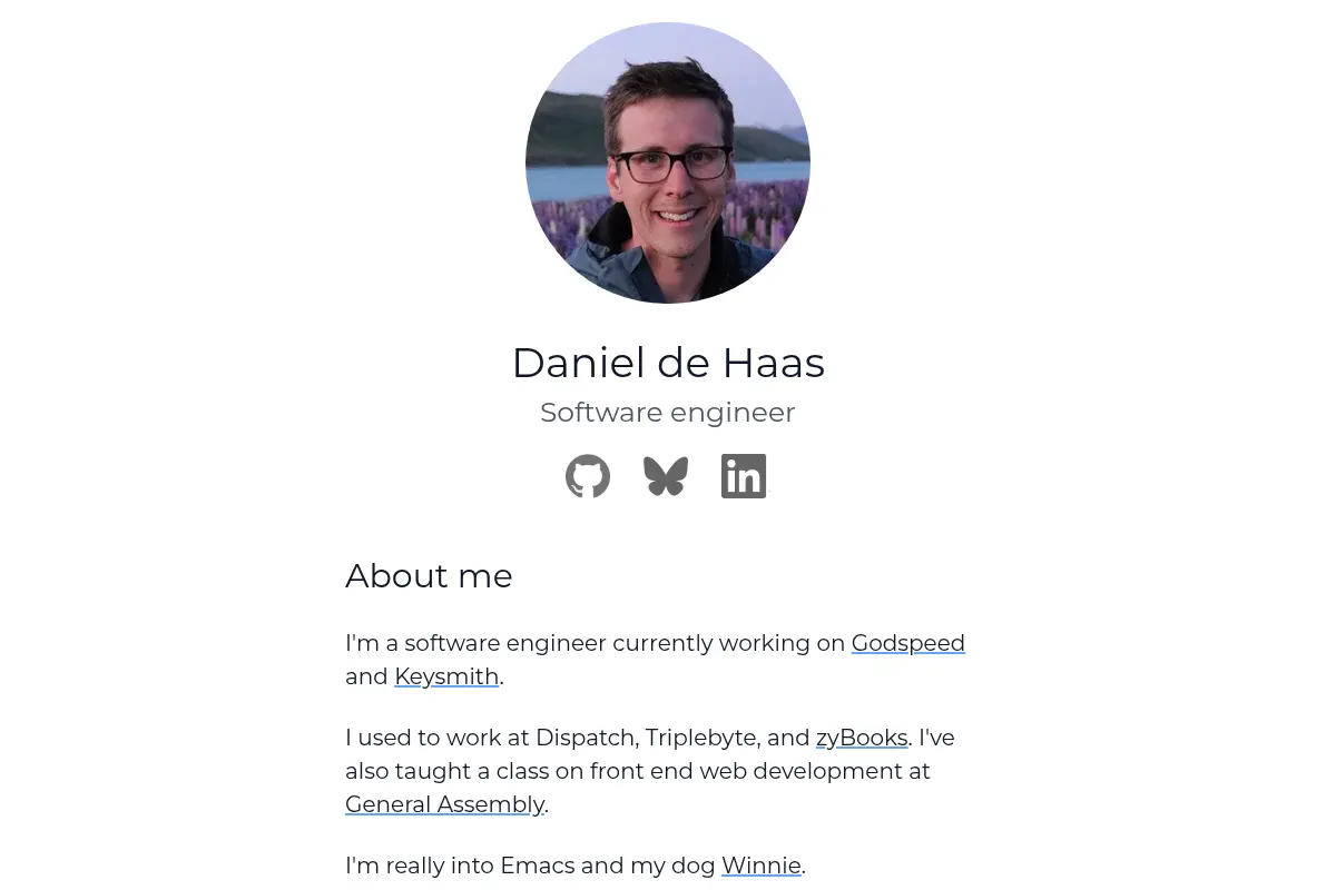 Daniel de Haas
