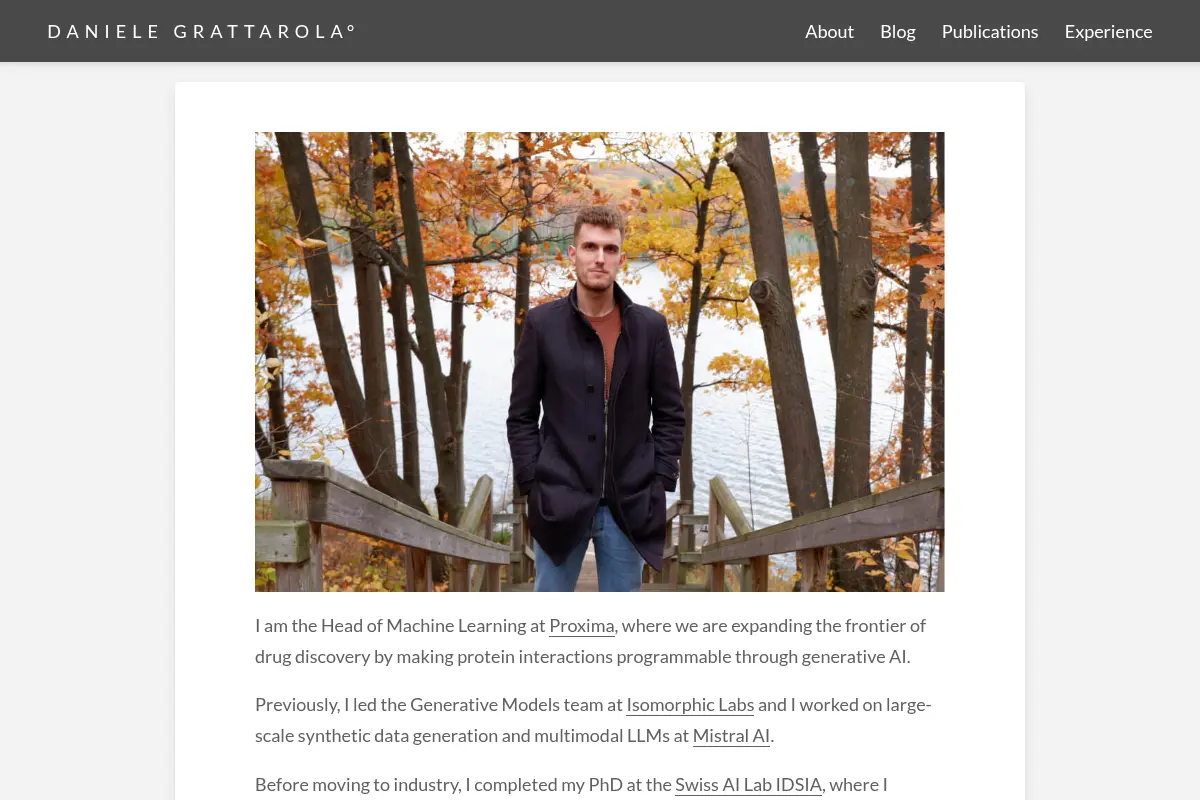 Daniele Grattarola | Artificial intelligence scientist