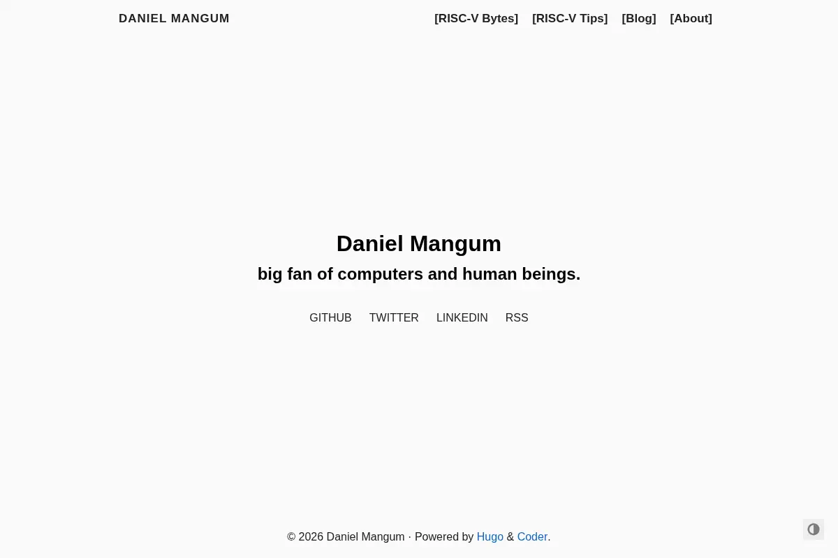 Daniel Mangum