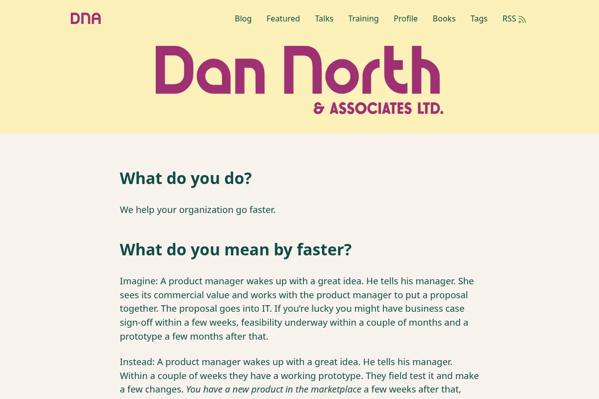 Dan North & Associates Limited