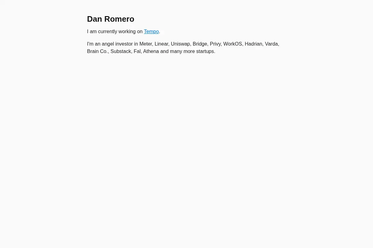 Dan Romero