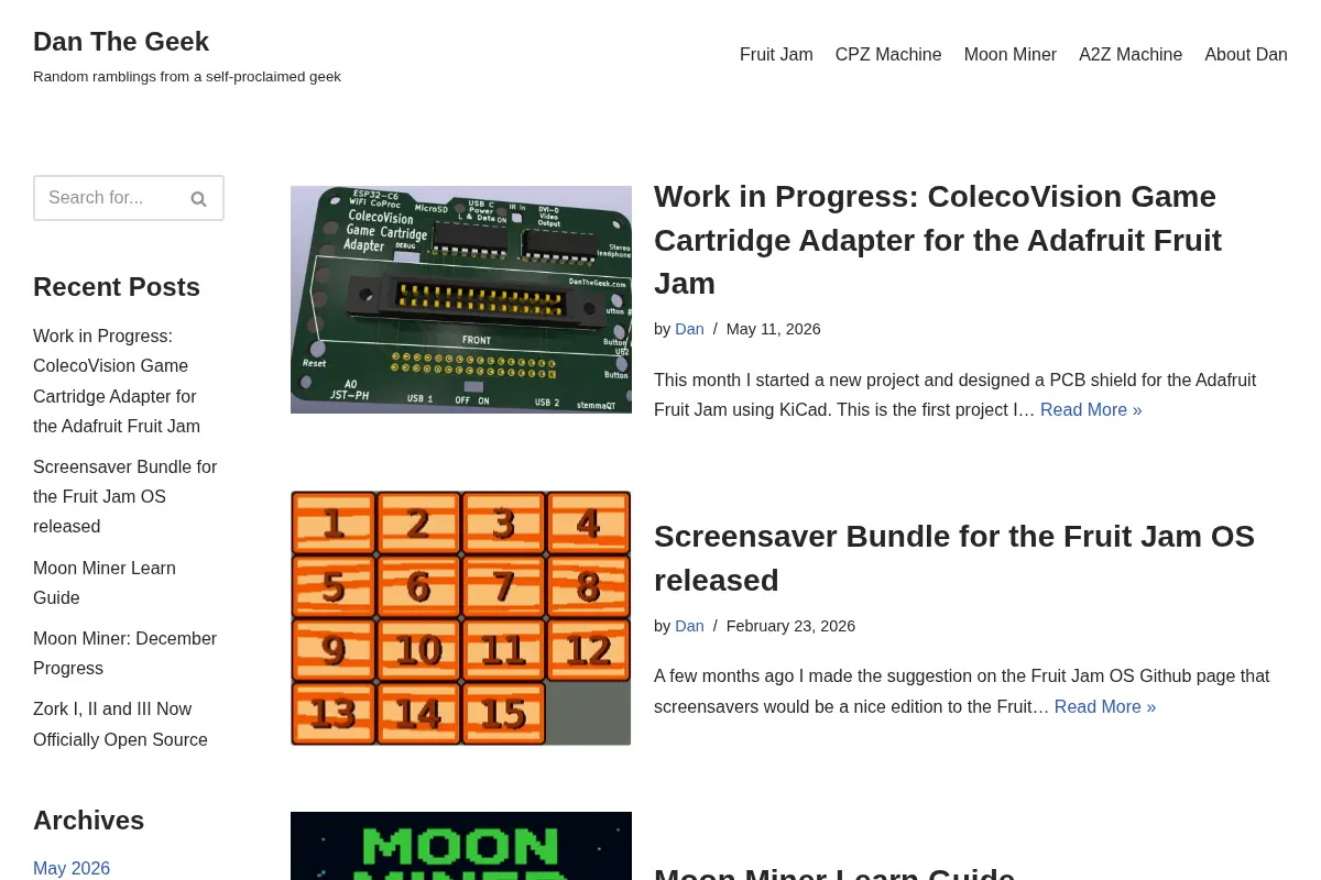 Dan The Geek – Random ramblings from a self-proclaimed geek