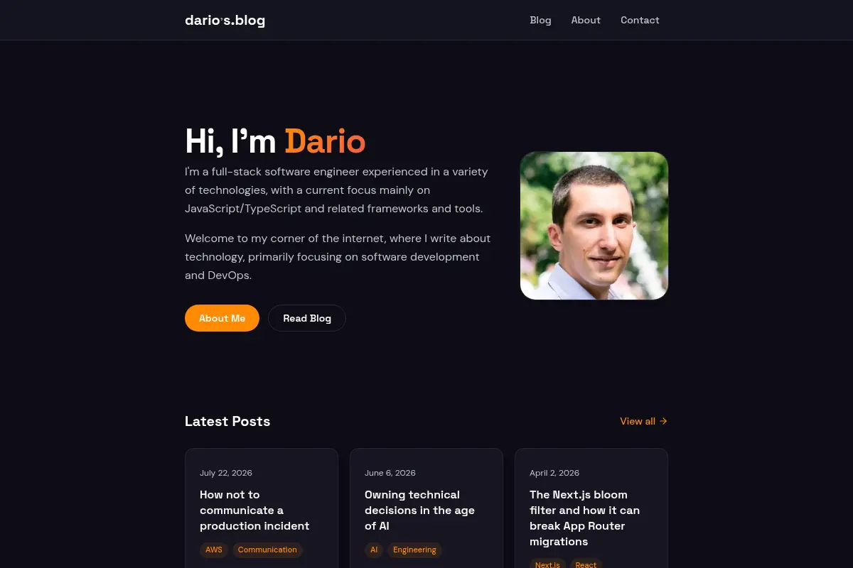 Dario's Blog