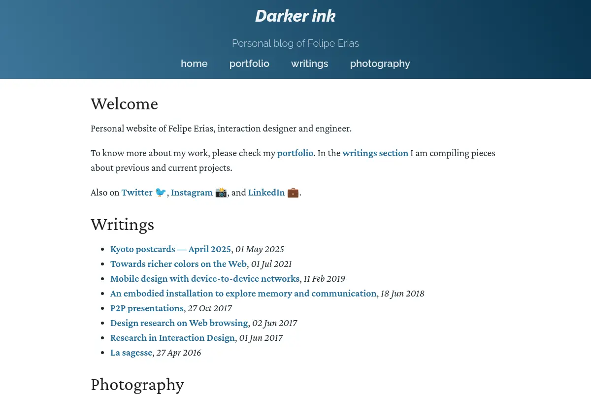 Darker Ink