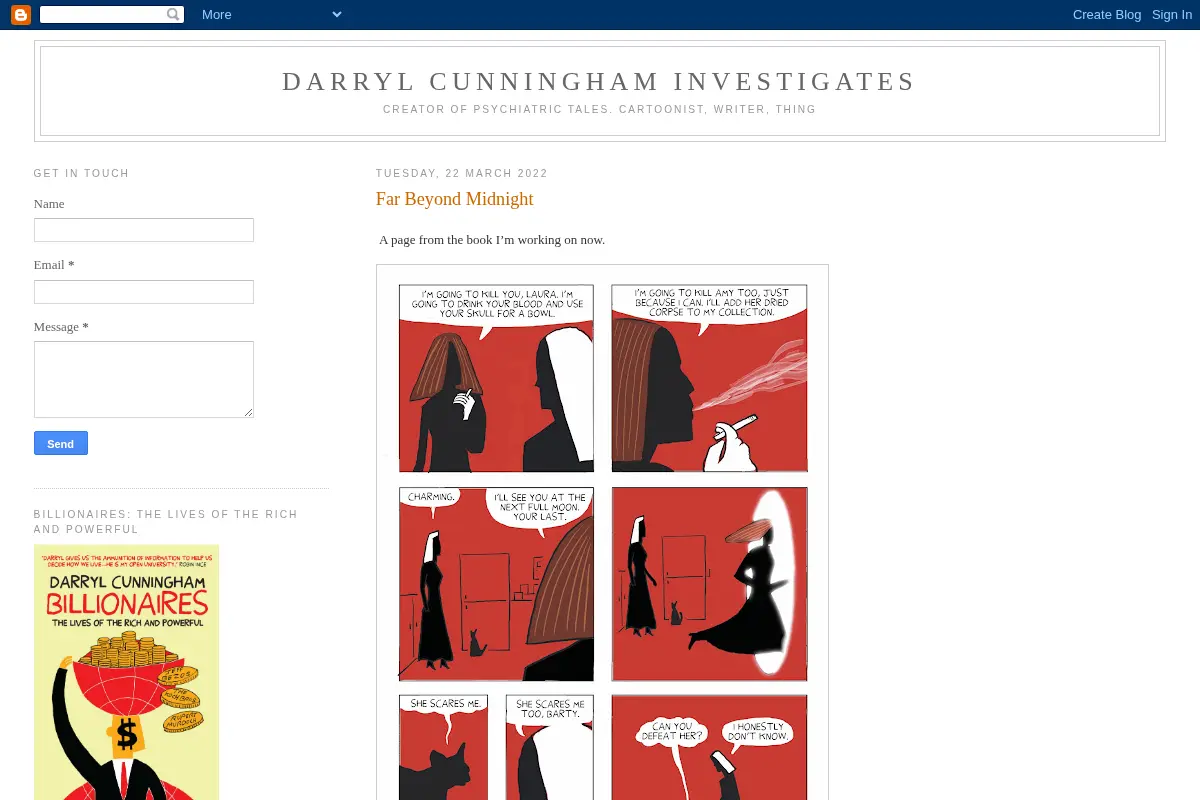 Darryl Cunningham Investigates
