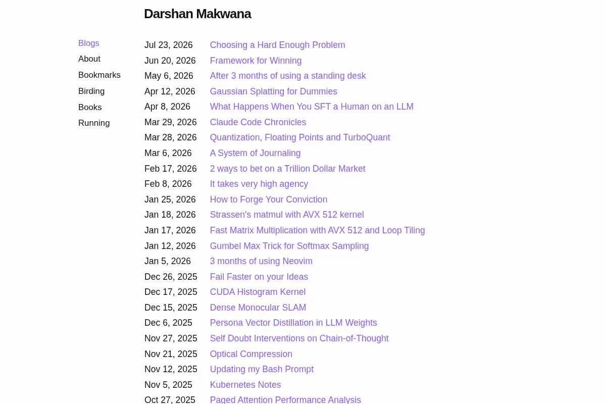 Blog | Darshan Makwana