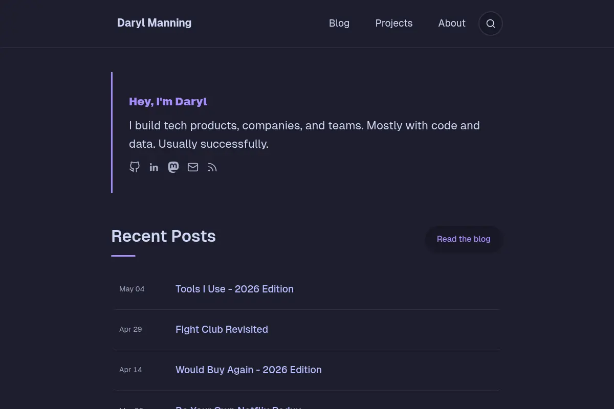 Daryl Manning