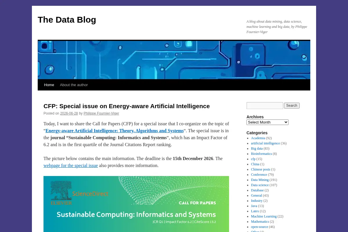 The Data Blog
