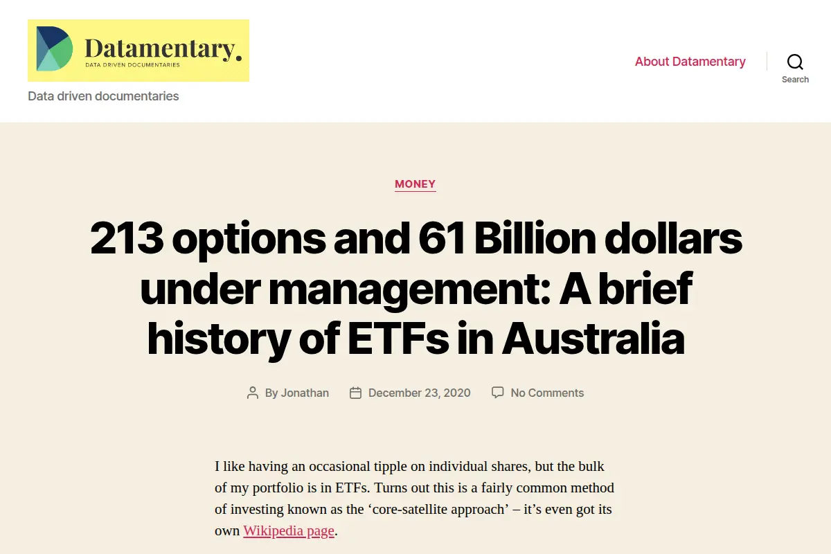Datamentary – Data driven documentaries